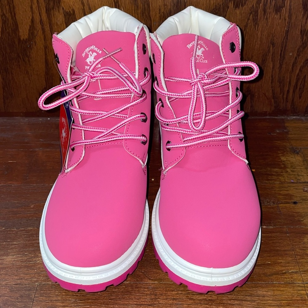 Stylish Pink Beverly Hills Polo Club Boots